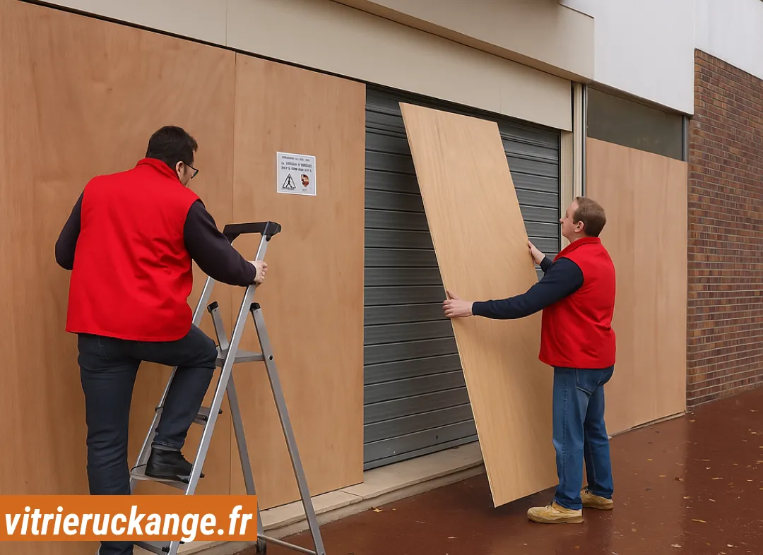 Mise en sécurité fermeture provisoire Uckange